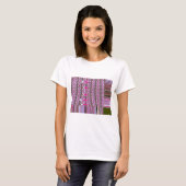 T-shirt Imprimer l'art Motif Abstrait dense et complexe (Devant entier)