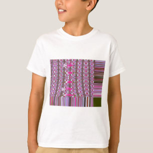 T-shirt Imprimer l'art Motif Abstrait dense et complexe