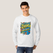 T-SHIRT IMPRIMER POUR RÉUSSIR (Devant entier)