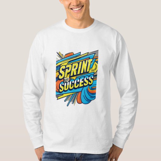 T-SHIRT IMPRIMER POUR RÉUSSIR (Devant)