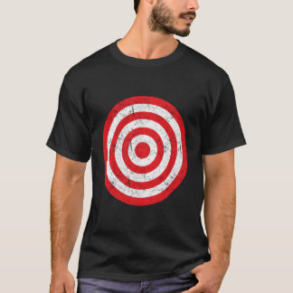 T-shirt Imprimer sur le dos Bullseye cible Bulls Prank Pra