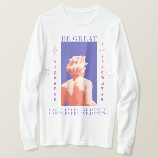 T-shirt Imprimer tout le monde (Design devant)