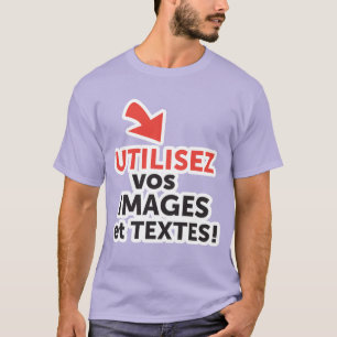 T-shirt Imprimer vos designs en ligne do-it-yourself en Fr