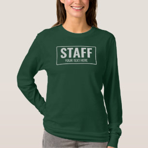 T-shirt Imprimerie double face avant et arrière Femmes du