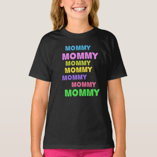 T-shirt Imprimerie pour enfants maman