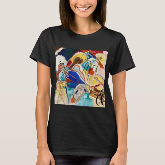 T-shirt Improvisation 30 (Canons) de Wassily Kandinsky (Devant)