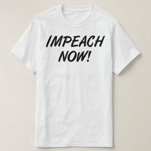 T-shirt Imputer maintenant (Design devant)