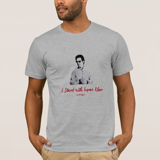 T-shirt imran khan lover (Devant)