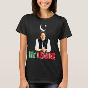 T-shirt Imran Khan Mon Leader Pakistan Parti PTI Soutien P
