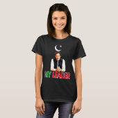 T-shirt Imran Khan Mon Leader Pakistan Parti PTI Soutien P (Devant entier)
