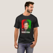 T-shirt Imran Khan Parti PTI du Pakistan pour la liberté (Devant entier)