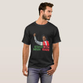 T-shirt Imran Khan Parti PTI du Pakistan pour la liberté (Devant entier)