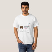 T-shirt imran khan tiktok (Devant entier)