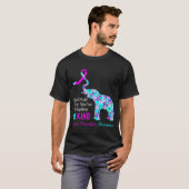 T-shirt In A World Be Kind Suprt Suicide Prevention Awaren (Devant entier)