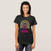 T-shirt In A World Full of Granmas Be A nona Rainbow (Devant entier)