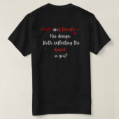 T-shirt in "His"? design  (Design dos)