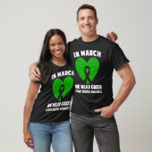 T-shirt In March We Wear Green Kidney Disease Awareness (Unisexe)