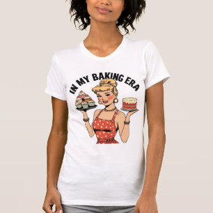 T-shirt "In My Baking Era" Style Vintage pour boulangers