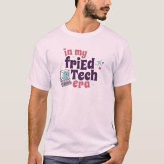 T-shirt "In my friEdTech Era" mignon ordinateur