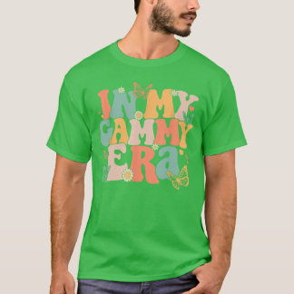 T-shirt in My Gammy Era Baby Announcement for Grandma Moth