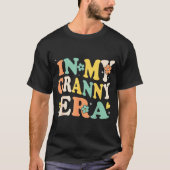 T-shirt In My Granny Era Funny Sarcastic Groovy Retro Moth (Devant)