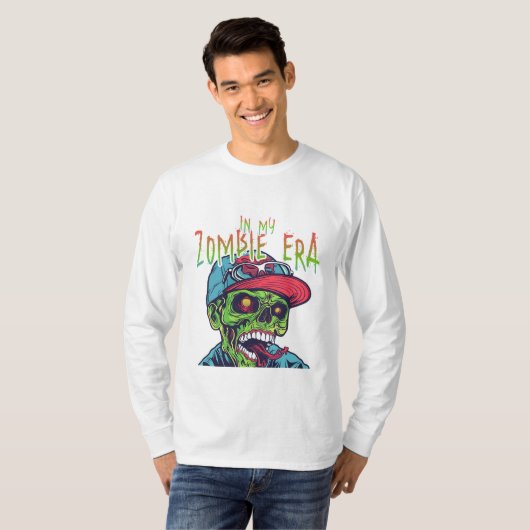 T-shirt In My Zombie Era | Funny Halloween Shirt (Devant entier)