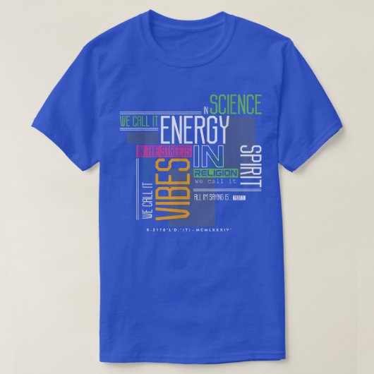 T-shirt In Science (Design devant)