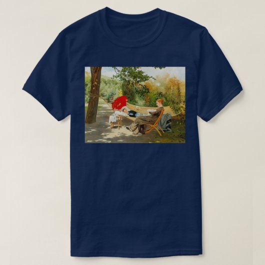 T-shirt In the hammock (Design devant)