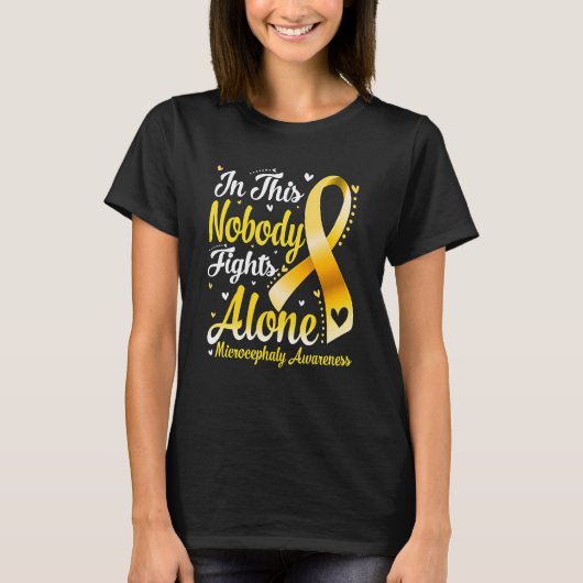 T-shirt In This Family Nobody Fight Alone Microcephaly Awa (Devant)