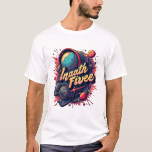 T-shirt "Inaath Fivee" - L'Espace Futuriste & Planètes Art