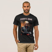 T-shirt Inauguration de Donald Trump Daddy's Home Biker (Devant entier)
