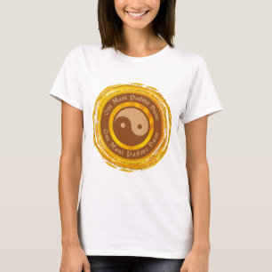 T-shirt Incantation tibétaine Yin Yang