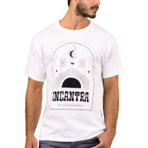 t-shirt incantra inspiré du tarot (foncé sur clair
