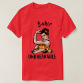 T-shirt Incassable Baker Drôle Cadeau Anniversaire Pour Ba (Design devant)