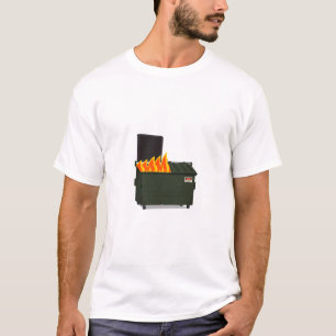 T-shirt Incendie de Dumpster