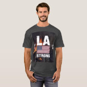 T-shirt incendie de los angeles (Devant entier)