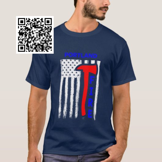 T-shirt incendie de Portland