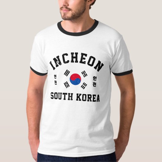 T-shirt Incheon Corée du Sud (Devant)