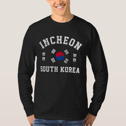 T-shirt Incheon Corée du Sud (Devant)