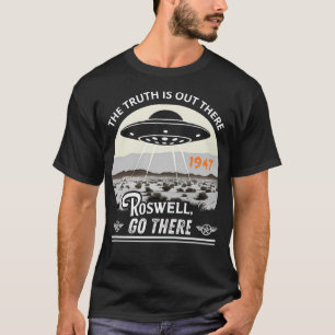 T-shirt Incident Roswell En Cas D'Accident Ou De Couvertur