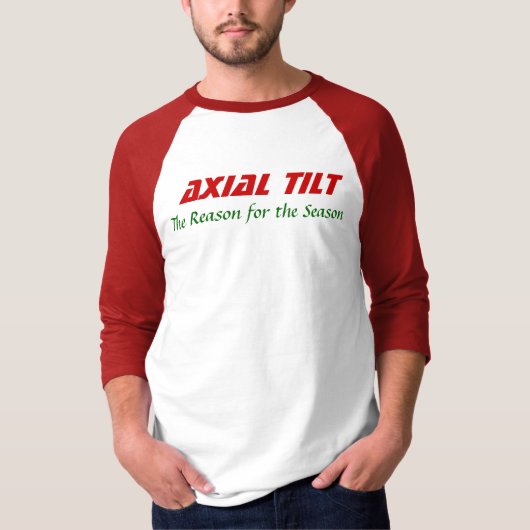 T-shirt Inclinaison axiale (Devant)