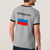 T-shirt Inclinaison d'équipe : kasparov (Dos)