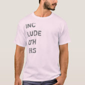 T-shirt Inclure les autres (Devant)