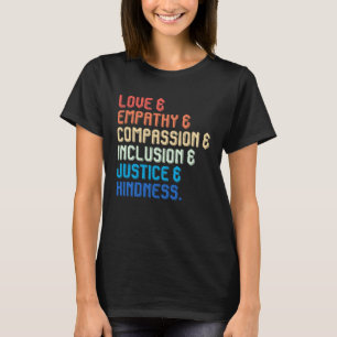 T-shirt Inclusion Compassion Personnes handicapées Awar