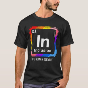 T-shirt Inclusion L'Élément Humain Solidarité Diversité