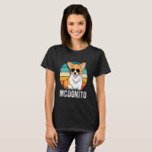 T-shirt INCOGNITO Corgi Drôle (Devant entier)
