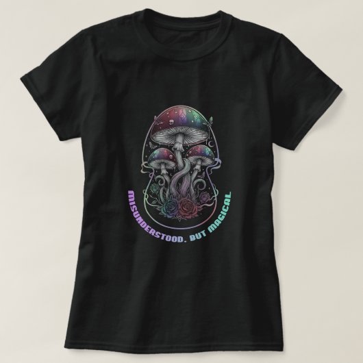 T-shirt Incompris mais Magique (Design devant)
