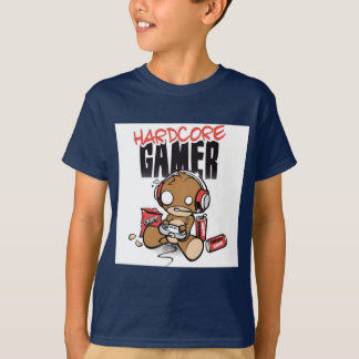 T-shirt inconditionnel de garçons de gamer