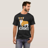 T-shirt Incorgnito Incognito Corgi (Devant entier)