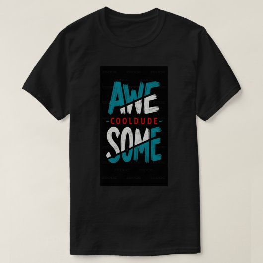 T-shirt Incroyable. (Design devant)